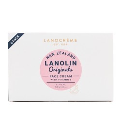 【一件包邮】Lanocreme 兰侬绵羊油保湿补水滋润面霜  经典维生素E保湿面霜100g  6盒装 适合所有肤质 保质期：2028.03
